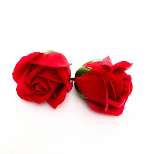 Róża mydlana czerwona 5,5 cm