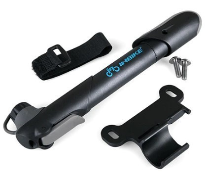Installable bicycle pump without air pressure gauge