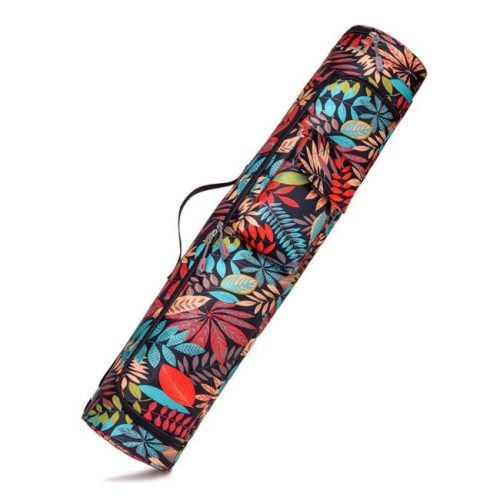 Portable bag for yoga mat blue-red