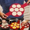 Pfannkuchen- und Eierform aus Silikon