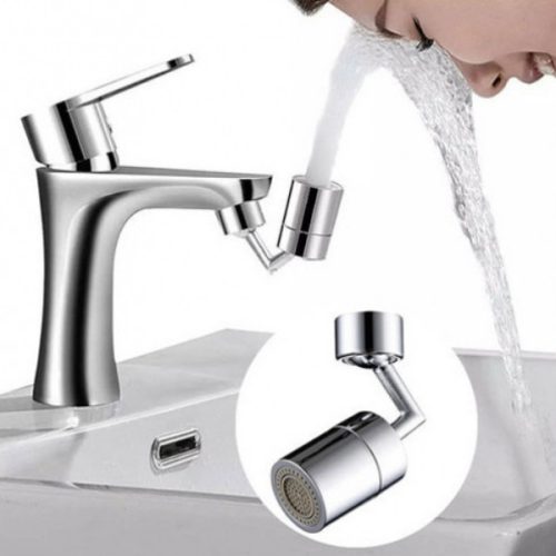 Waterpro chrome swivel faucet