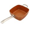 Royalty Line Copper Pan multifunctional square pan, oil fryer