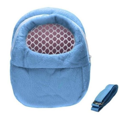 Breathable pet carrier bag, blue S