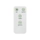 Home FK 252 álló elektromos karbon és halogén kombinált fűtőtest, 1200W/1200W, IPX4 védelem, távirányító, ezüst