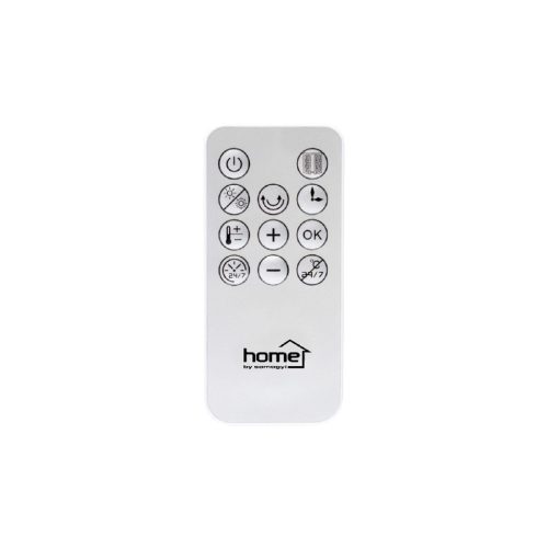 Home FKF 65221 fali ventilátoros fűtőtest, 1100/2200W, heti program, távirányító, fehér