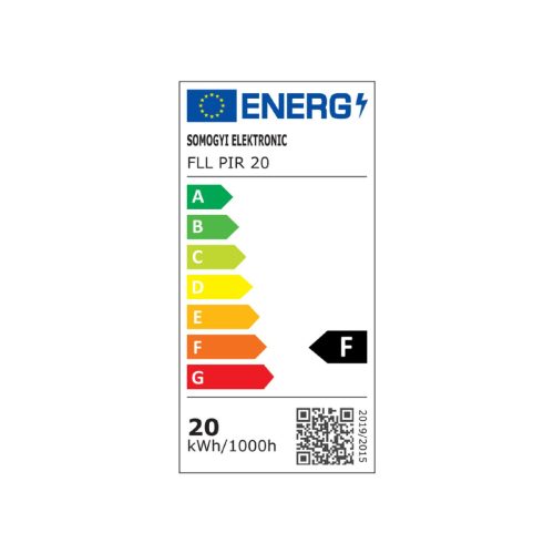 Home FLL PIR 20 LED fényvető, PIR mozgásérzékelő, 140°, 20 W, 1600 lm,