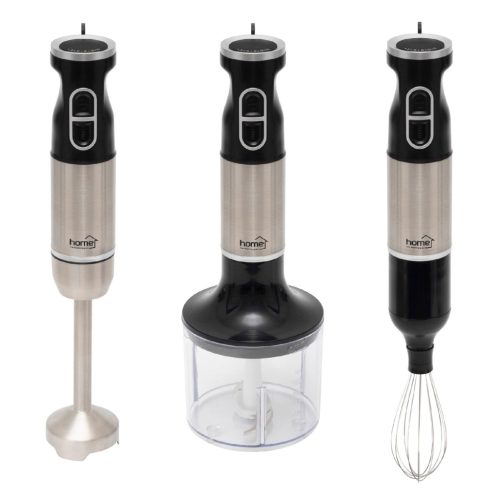Home HGBMS65 botmixer szett, 1000W, 15 fokozatban állítható sebesség, tálas aprító űrtartalma 500 ml, mérőpohár űrtartalma 650 ml