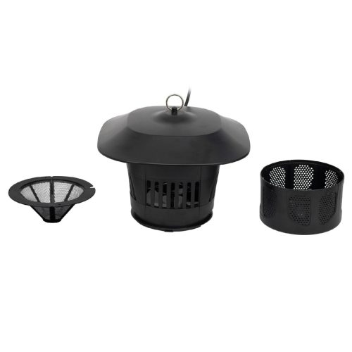 Home IKF 50 ventilátoros beltéri rovarcsapda, 50 m2 hatókörzet, UV-A fény, rovargyűjtő kosár, 1 x 7 W fényforrás