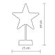 Home KAD 20 STAR csillag asztaldísz, 20 db LED, ABS műanyag, 25 x 39 cm