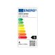 Home KSF 50F/WH LED-es fényfüggöny, 3 m / 38 db hidegfehér és 12 db hidegfehér villogó LED, fekete vezeték, sorolható, kül- és beltéri kivitel