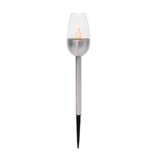 Home MX816 napelemes kerti lámpa, 12db-os display, műanyag, 1 db melegfehér LED, kültéri, beltéri