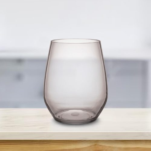 PHR Stemless40B-4 törhetetlen öblös vizespohár szett, 40 cl, mikrozható, mosogatógépben mosható, 4 db/szett