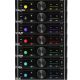 SAL VB5500 SMART autórádió, 4x50W, 2xDIN, FM RDS, USB-microSD, MP3 lejátszó, dupla USB aljzat, telefontöltő, kiválasztható RGB gomb világítás, telefonról is vezérelhető okos autórádió