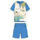 Snoopy short-sleeved summer cotton pajamas - children's jersey pajamas - light blue - 110