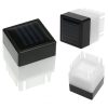 Waterproof solar LED cube lamp, outdoor decoration