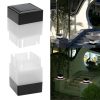 Waterproof solar LED cube lamp, outdoor decoration