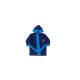 Children's robe - Microfiber hooded - Spiderman - 122-128 - dark blue