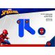 Spiderman non-slip warm winter socks for children - sherpa socks - dark blue - 31-34