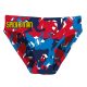 Spider-Man bathing suit for boys - red-mid blue-dark blue - 110