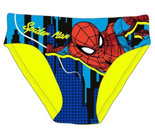 Costume de baie Spider-Man pentru baieti - galben UV - 104