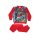 Winter flannel children's pajamas - Spiderman - red - 134