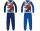 Spiderman cotton jersey children's pajamas - medium blue - 104