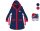 Spiderman hooded cotton robe for children - dark blue - 122-128