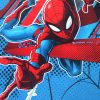 Pijamale de janvara din bumbuc pentru copii - Spiderman - blue dark - 140