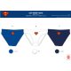 Superman boy's underwear - 3-piece cotton underwear - 122-128