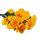 Yellow carnation 30 cm 18 flowers
