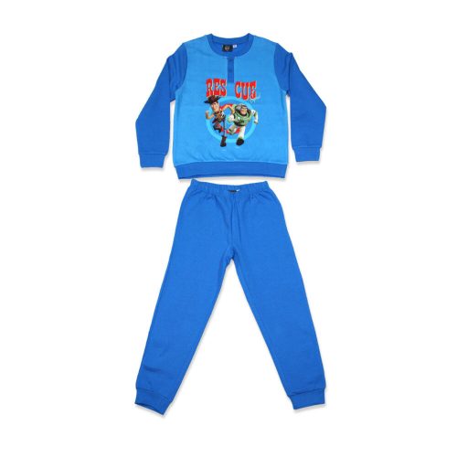 Zimowa flanelowa pijama dziecięca - Toy Story - średni błękit - 110