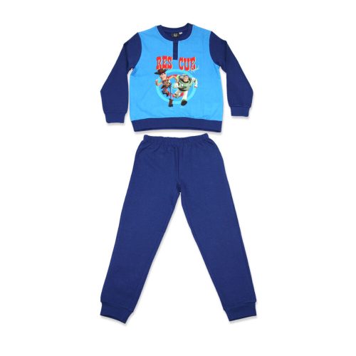 Zimowa flanelowa pijama dziecięca - Toy Story - granatowa - 104