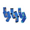 Children's cotton ankle socks - 3 pairs - Toy Story - blue - 31-34