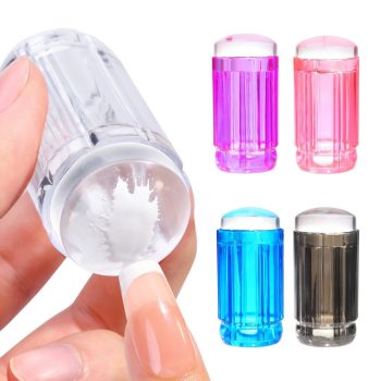 Fekete körömlakk bélyegző készlet kaparóval - Egyszerű barkács manikűr eszköz a professzionális eredményekért   Fekete körömlakk bélyegző készlet kaparóval - Egyszerű barkács manikűr eszköz a professzionális eredményekért