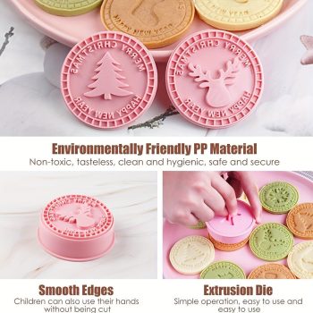 9db karácsonyi süteményvágók, 3D dombornyomó készlet 3D barkács rajzfilm préselhető kekszforma DIY sütibélyegző konyhai kiegészítők péksütemények sütőedények   9db karácsonyi süteményvágók, 3D dombornyomó készlet 3D barkács rajzfilm préselhető kekszforma DIY sütibélyegző konyhai kiegészítők péksütemények sütőedények