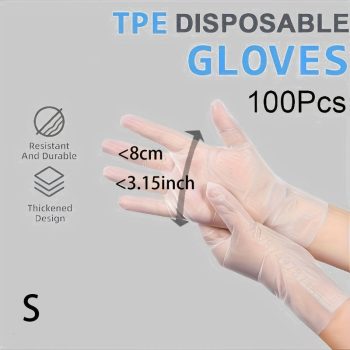 100db Eldobható Kesztyű 100db Eldobható Kesztyű