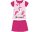 Letnia bawełniana dziecięca piżama z krótkim rękawkiem - Jednorożec - róży - 134