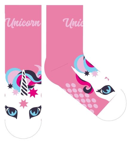 Unicorn non-slip thermal plush normal socks for children