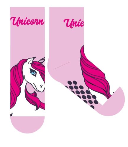 Unicorn non-slip thermal plush normal socks for children