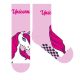 Unicorn non-slip thermal plush normal socks for children