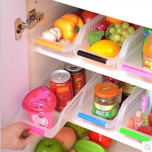 Refrigerator organizer drawer