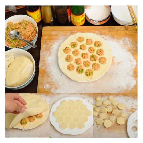 Form for making stuffed pasta