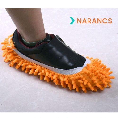 Floor cleaner, mop slipper, mop slipper Orange