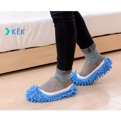 Floor cleaner, mopping slippers, mop slippers Blue