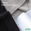 Tricouri Falary barbati 100% bumbac, marimea S, 5 buc (negru, alb, gri)