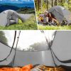 Camping tent 3 persons gray - Bessport