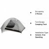 Camping tent 3 persons gray - Bessport