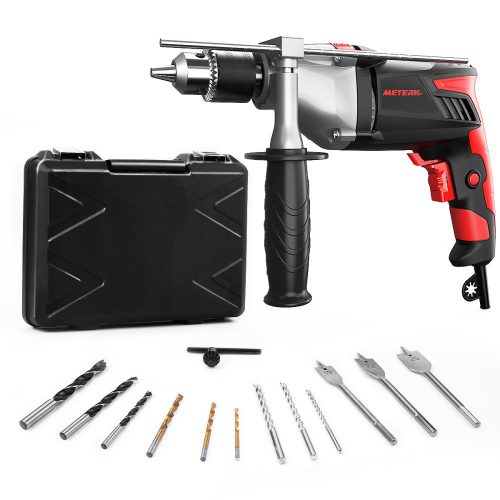 Meterk Impact drill set 950W, with 12 heads