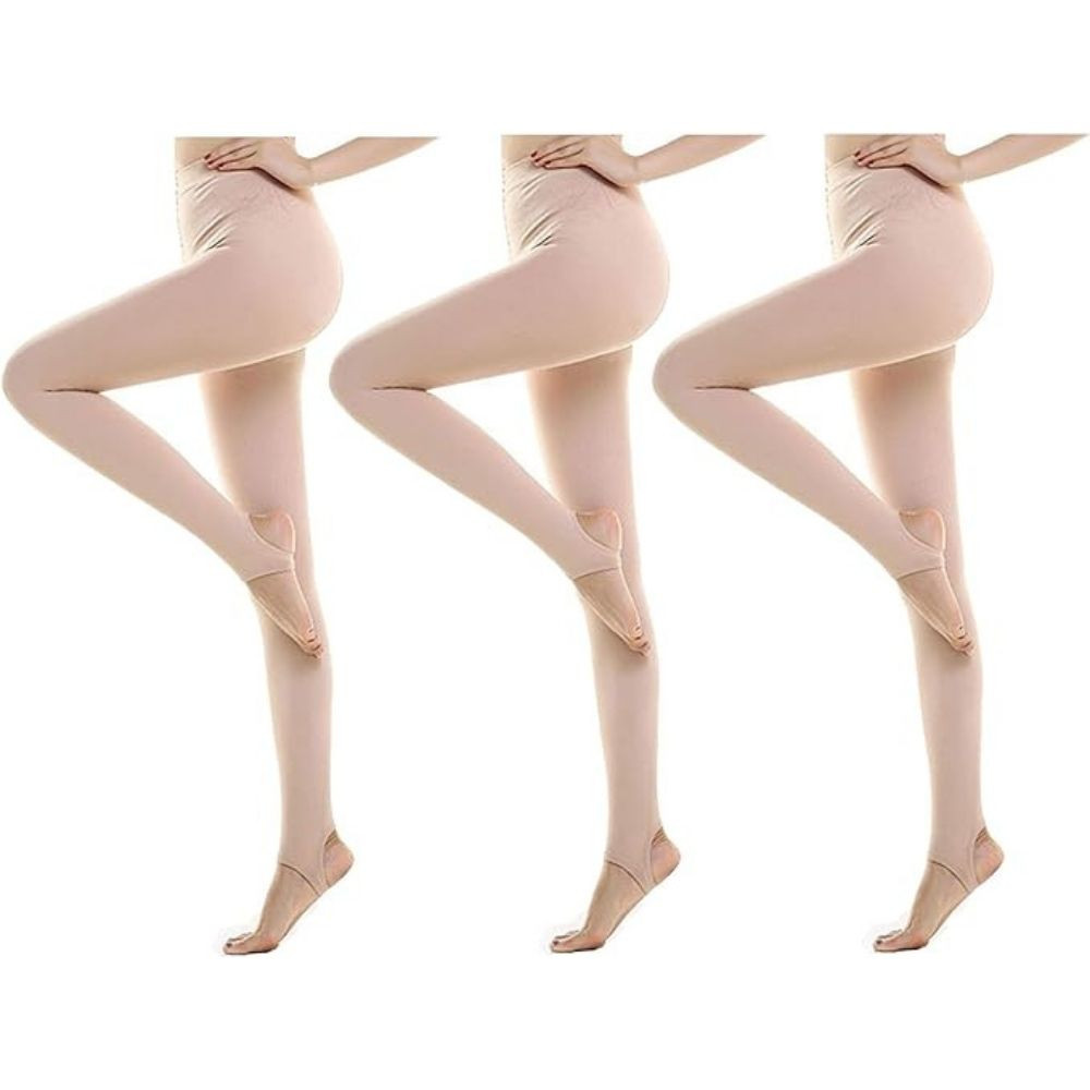 Ersazi Nude Stockings Thick Warm Stockings Color Similar Skin Warm Leggings  Warm Leggings Black Free - Walmart.com