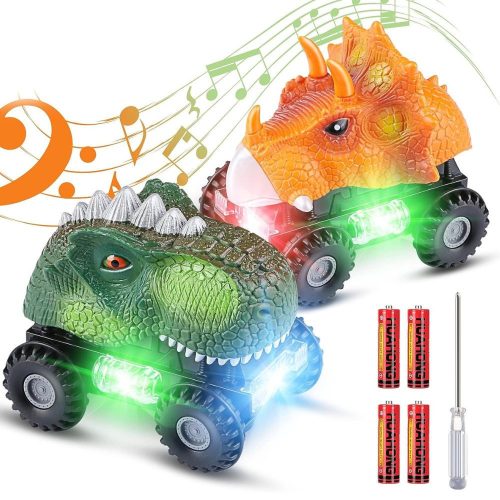 Tencoz dinosaur cars with LED lighting